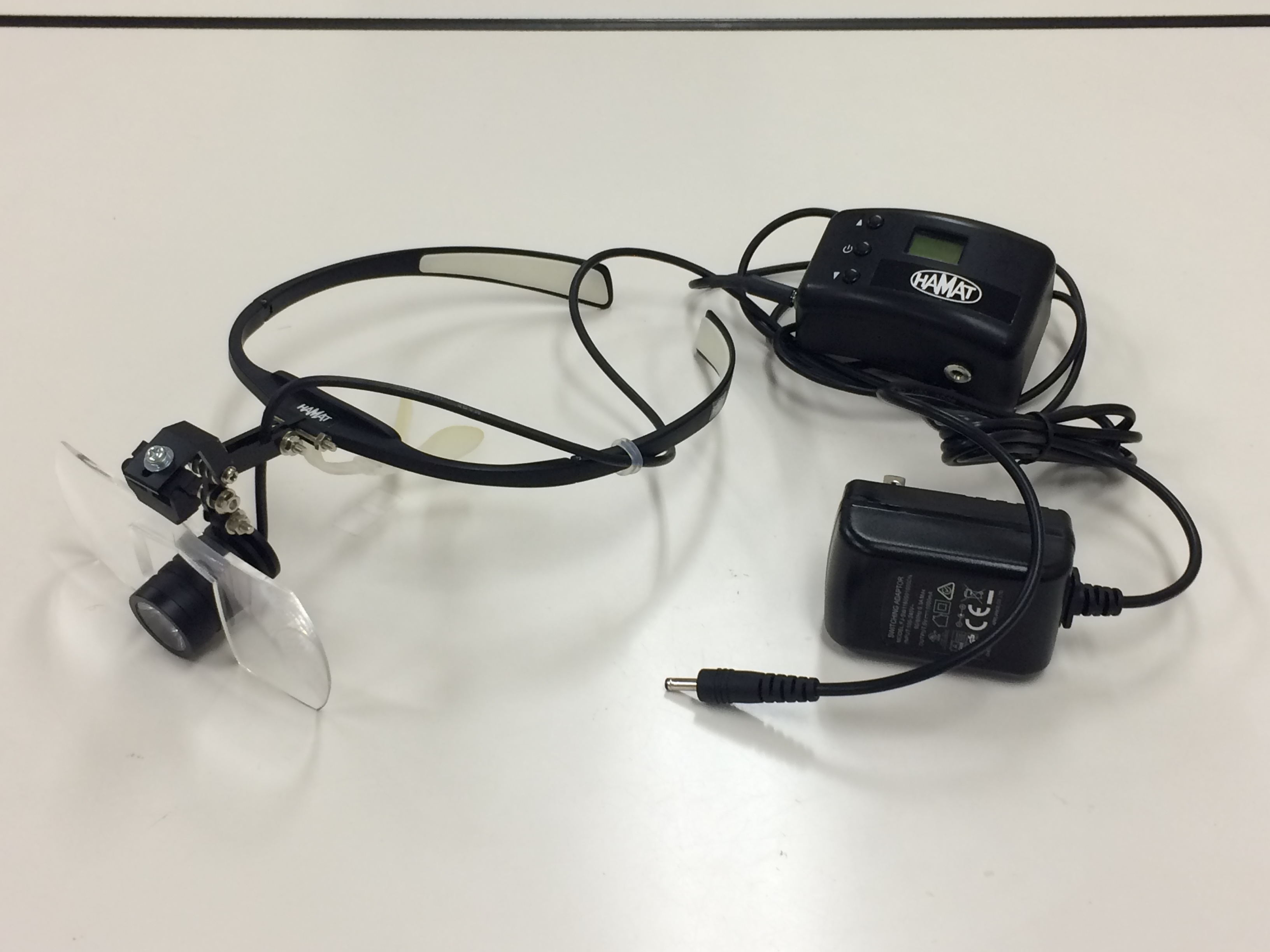Light and wide angle loupe for Dr. Mansour Alshamani